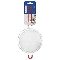 Peneira Tramontina Softta Em Aço Inox Com Cabo De Polipropileno Vermelho 16 Cm Tramontina