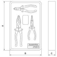 Módulo Com Alicates 3 Peças Tramontina Pro Tramontina - 3