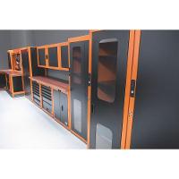 Módulo Smart System Para Bancada Com 7 Gavetas Tramontina Pro Laranja Tramontina - 2