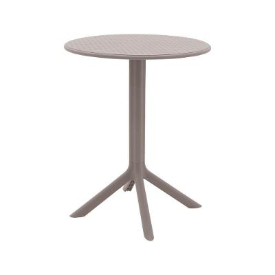 Mesa Tramontina Titânia Em Polipropileno Camurça 60 Cm Tramontina