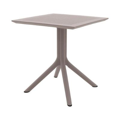 Mesa Tramontina Oberon Em Polipropileno Camurça 70 Cm Tramontina