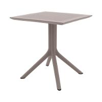 Mesa Tramontina Oberon Em Polipropileno Camurça 70 Cm Tramontina - 1