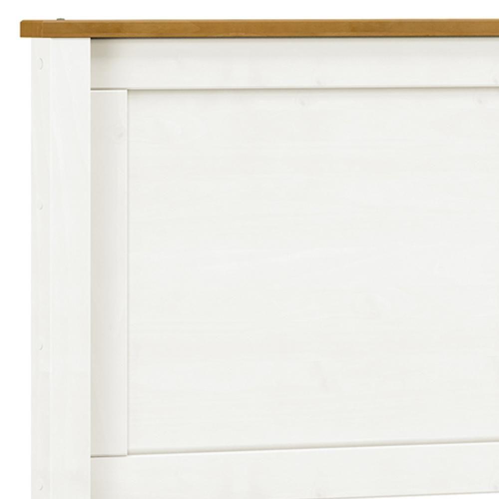Cabeceira De Madeira Maciça Para Cama Queen Mazzaro F06 Branco Freijó - Lyam Decor - 6
