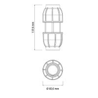 União De Compressão 32 Mm Tramontina Para Mangueiras De Pead Tramontina - 2