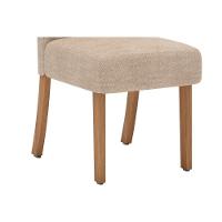 Cadeira De Cozinha Esther Kit 2 Un Nature-linho Marrom - Henn - 9