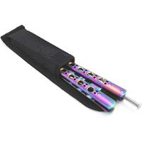 Butterfly Bsl-3 Canivete De Treino Rainbow Profissional Sem Corte Para Malabarismo