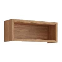 Armário De Cozinha Modulado Eloise Geladeira C- 1 Porta Basculante Riscada 80 Cm Cinamomo-off White - Mgm