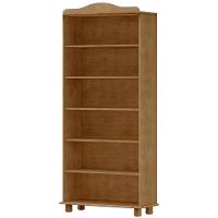 Estante Livreiro Multiuso 5 Prateleiras Madeira Maciça Lazuli F06 Freijó - Lyam Decor - 5