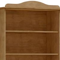 Estante Livreiro Multiuso 5 Prateleiras Madeira Maciça Lazuli F06 Freijó - Lyam Decor - 7