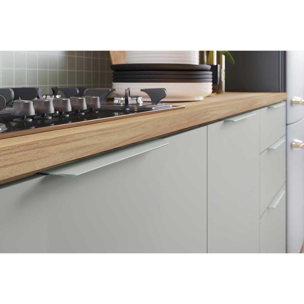 Cozinha Modulada Nesher Marquesa 6 Peças (3aéreos+3balcões) C6p42 Nature-verde-nesher - 9