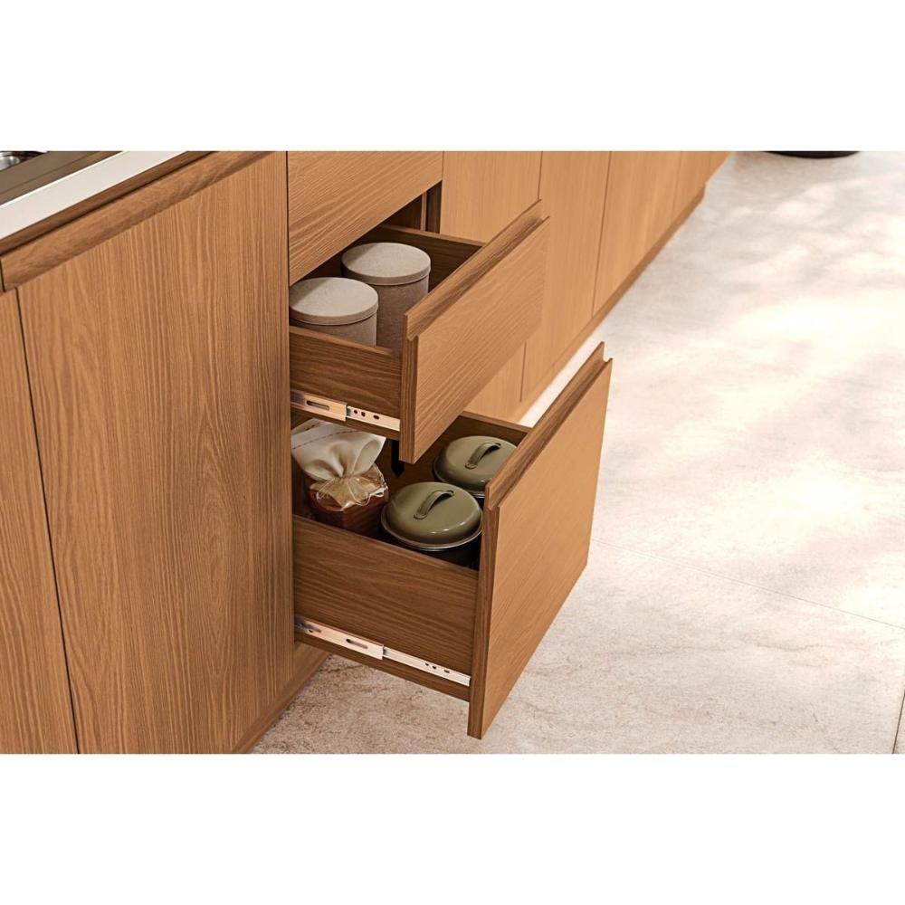 Cozinha Modulada Kappesberg Ciela Ciela 5 Peças (1aéreo+2balcões+2complementos) C5p118 Canela-azul Profundo - Kappesberg - 7