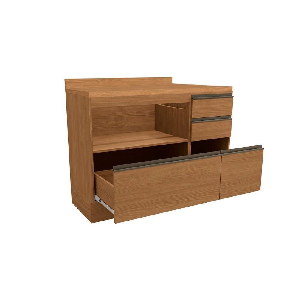 Cozinha Modulada Kappesberg Maxxi 2 Peças (1balcão+1complemento) C2p39 Canela-kappesberg - 3