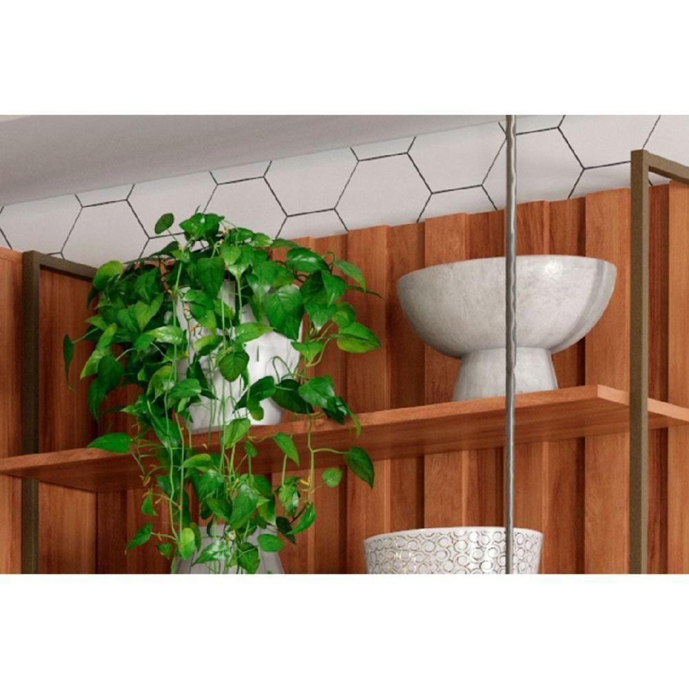 Cozinha Modulada Carraro Bella 9 Peças (3aéreos+3balcões+1torrequente+1ilha+1complemento) C9p199 Branco-carraro - 6