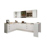 Cozinha Modulada Carraro Bella 9 Peças (2aéreos+4balcões+1ilha+2complementos)c9p48 Branco-carraro - 4