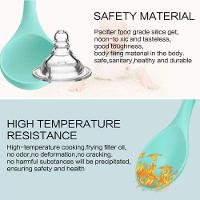 Conjunto De Utensilios De Cozinha Em Silicone Com Cabo Em Madeira 12 Peças Renascence - Preto - 3