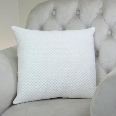 Capa Para Almofada Sonhare 1 Peça 45cm X 45cm Tecido Soft Com Zíper 100% Poliéster - Palha