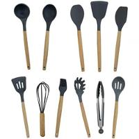 Kit Com 12 Utensílios Cozinha Florida - Preto - 3