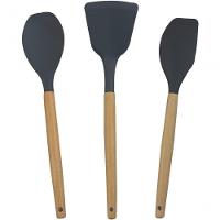 Kit Com 12 Utensílios Cozinha Florida - Preto