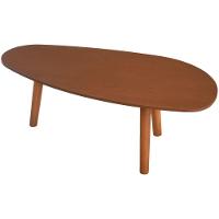 Mesa De Centro Imperial 0.92m Com Tripé Castanho - 6