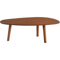 Mesa De Centro Imperial 0.92m Com Tripé Castanho - 7