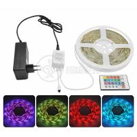 Fita Led 5m Rgb 16 Cores 5050 300 Leds + Fonte + Controle - 3