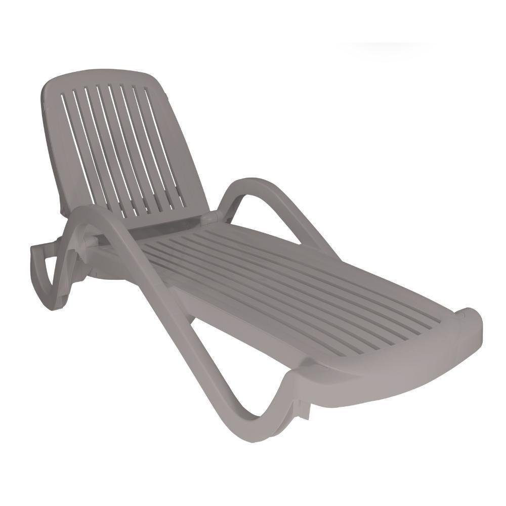Espreguiçadeira Tramontina Copacabana Em Polipropileno Camurça - 7
