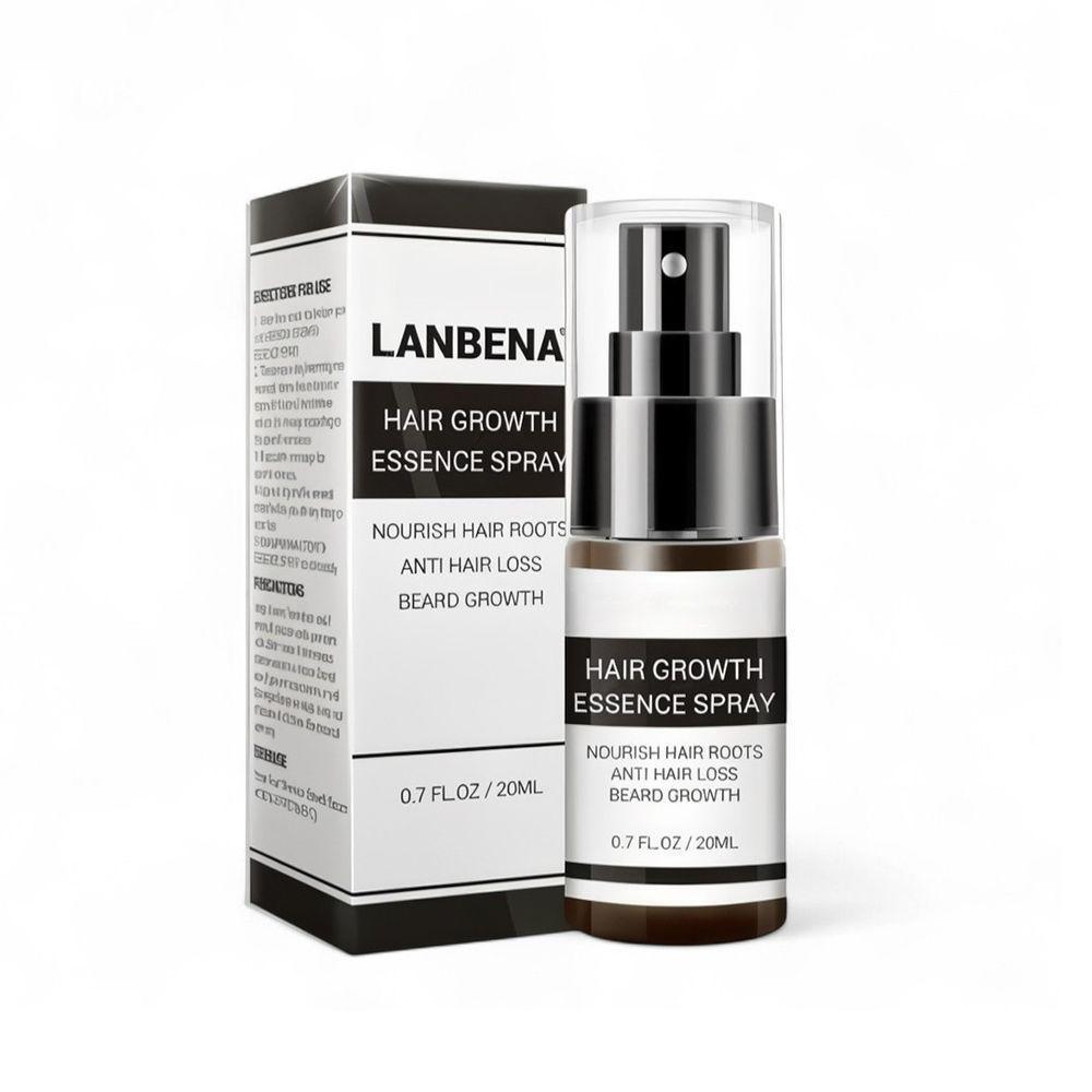 Essência Capilar Lanbena Hair Growth 20ml Spray Para Cabelo Barba E Contra Queda - 2