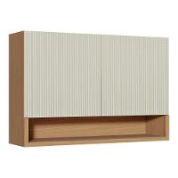 Cozinha Modulada Nesher Simone Mendes Armário Simone Mendes C- 2 Portas 120cm Carvalho-cinza - Nesher - 1