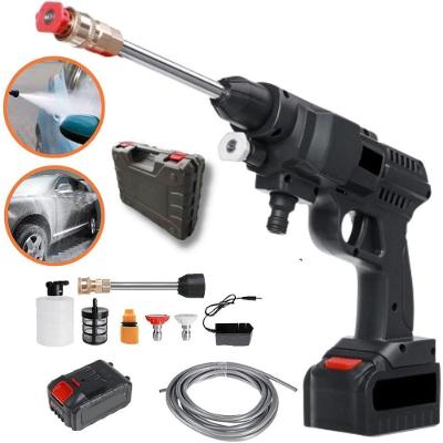 Pistola Da água Lavadora Alta Pressão Recarregável Portátil Premium