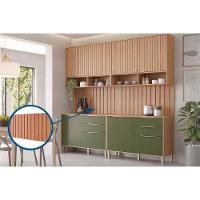 Módulo Cozinha Mgm Divina Painel Ripado Gourmet 120 Cm Cinamomo-mgm - 4