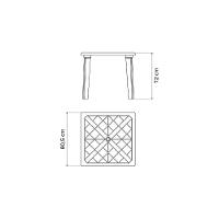 Mesa Eco Tramontina Sancho Em Polipropileno Preto - 8