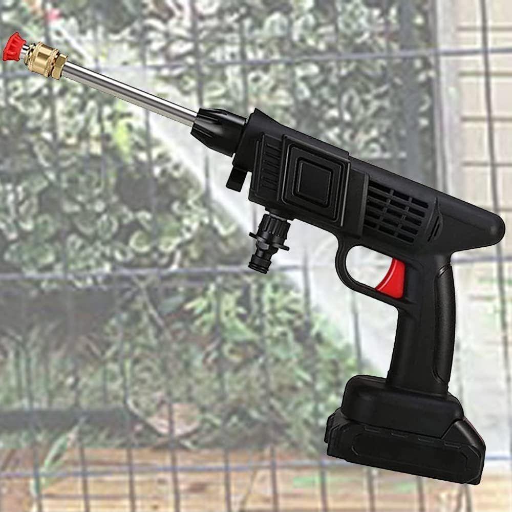 Limpador Elétrico Sem Fio Portátil 24v C- Bateria Alta Pressão Marítimo C- Kit Completo - 1