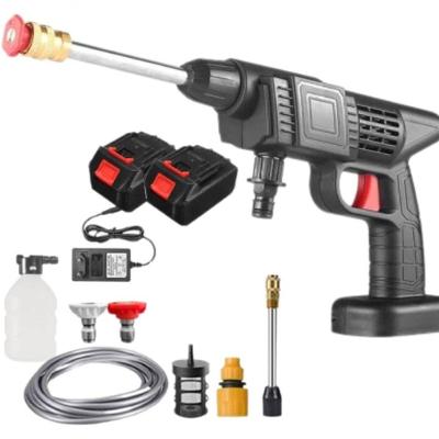 Lavadora Portatil Alta Pressão Sem Fio Duas Baterias 48v Recarregável