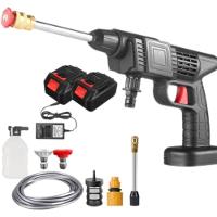 Lavadora Portatil Alta Pressão Sem Fio Duas Baterias 48v Recarregável - 1