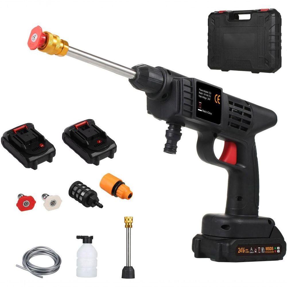 Lavadora De Pressão Sem Fio 150 Psi Portátil C- Bateria E Carregador, Caixa De Acessórios - 1