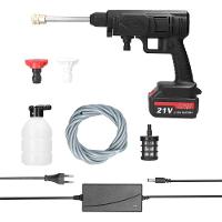 Lavadora De Alta Pressão Sem Fio P- Uso Doméstico Portátil Ideal P- Carros E Limpeza Geral - 1