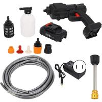 Lavadora De Alta Pressão Sem Fio 600w 350 Psi Portátil P- Carro E Limpeza Elétrica - 1