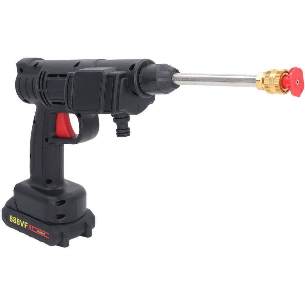 Lavadora De Alta Pressão Sem Fio 100?240v Portátil P- Limpeza De Carros E Remoção De Sujeira - 1