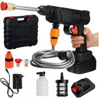 Lavadora De Alta Pressão 48v Recarregável Pistola Portátil P- Carros, Motos, Jardins E Horta - 1