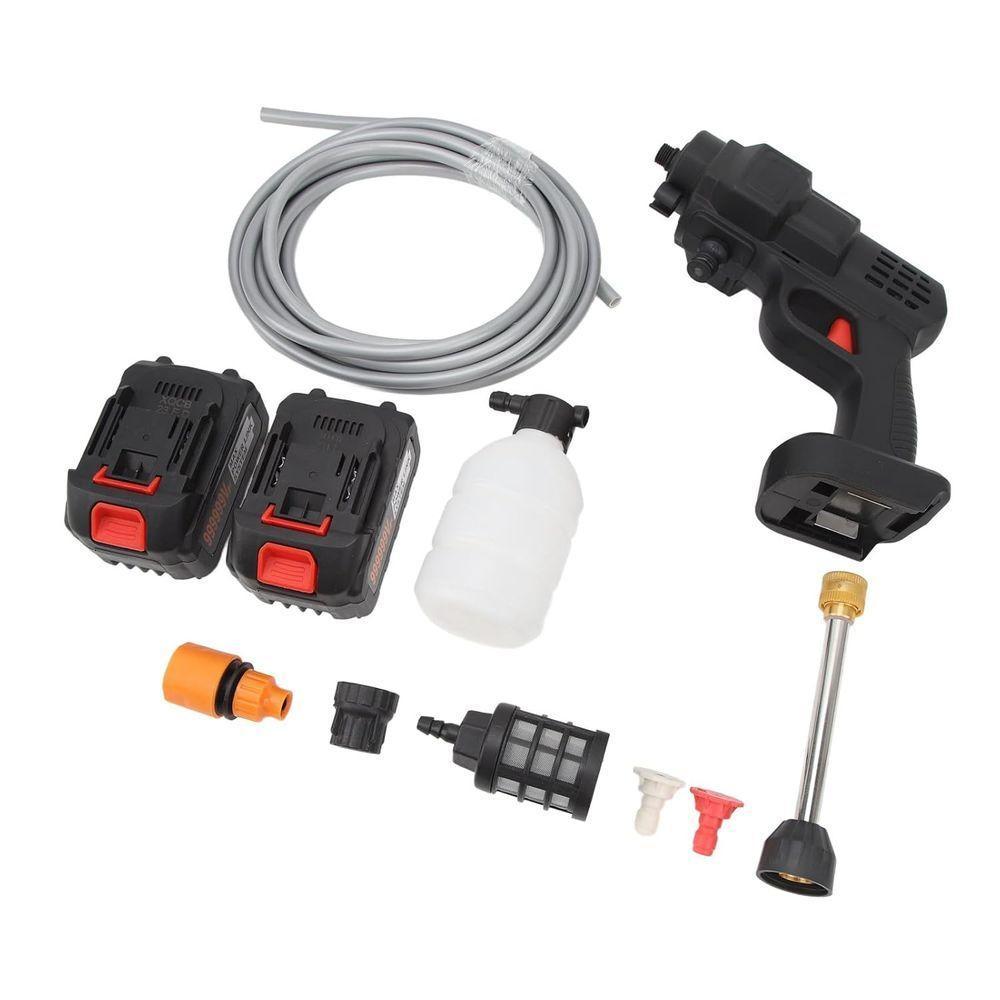 Lavadora De Alta Pressão Portátil 100?240v Pulverizador Potente P- Carros, Elétrica E Sem Fio - 1