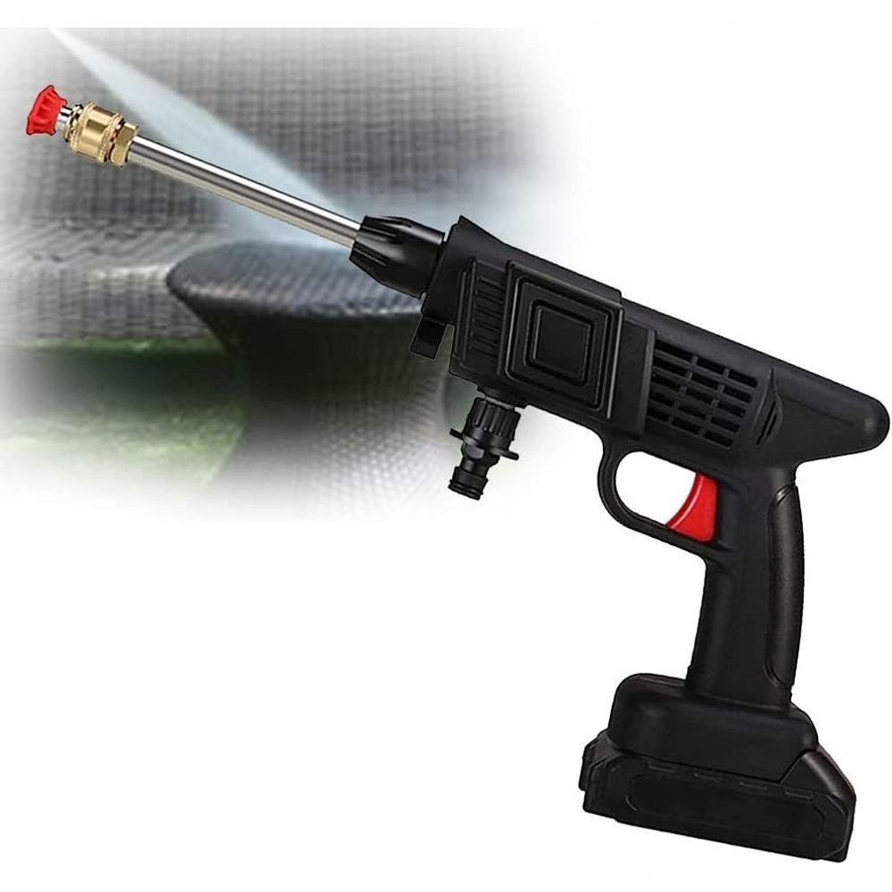 Lavadora De Alta Pressão 24v Sem Fio Portátil C- Acessórios Ideal P- Lavagem Profissional - 1