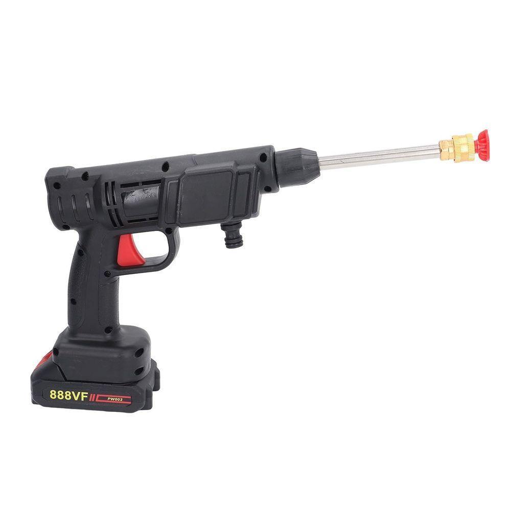 Lavadora De Alta Pressão 21v Sem Fio Portátil Multifuncional P- Limpeza De Carros E Superfícies - 1