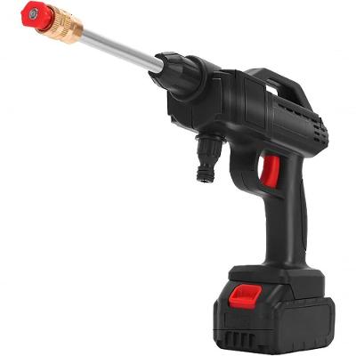 Lavadora De Alta Pressão 21v Portátil Compacta C- Bico 3 Em 1, Bateria E Carregador