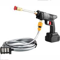 Lavadora Alta Pressão 21v Sem Fio 30 Bar C- Bateria, Portátil P- Carros E Limpeza Geral - 1