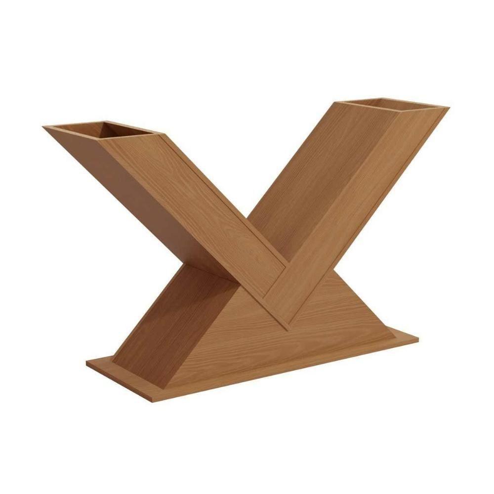 Base De Mesa P- Cozinha Amora Ba35 Madeirado S- Tampo Canela - Kappesberg - 1