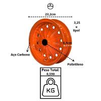 Aro Roda Para Carrinho De Mão Aço Carbono 8pol 45 50 E 60l - 2