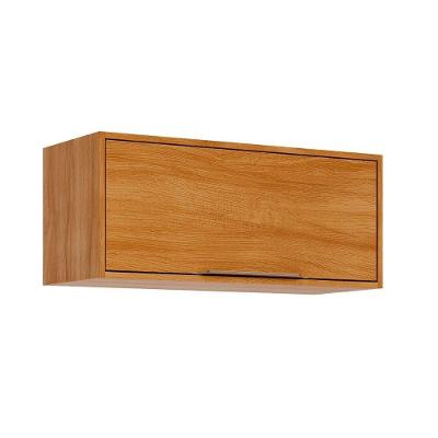 Armário De Cozinha Modulado Divina Geladeira C- 1 Porta Basculante 80 Cm Cinamomo - Mgm