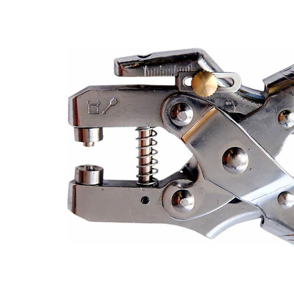 Alicate Furador Aplicador De Ilhós 4,6 E 4,8mm 20 Folhas - 3