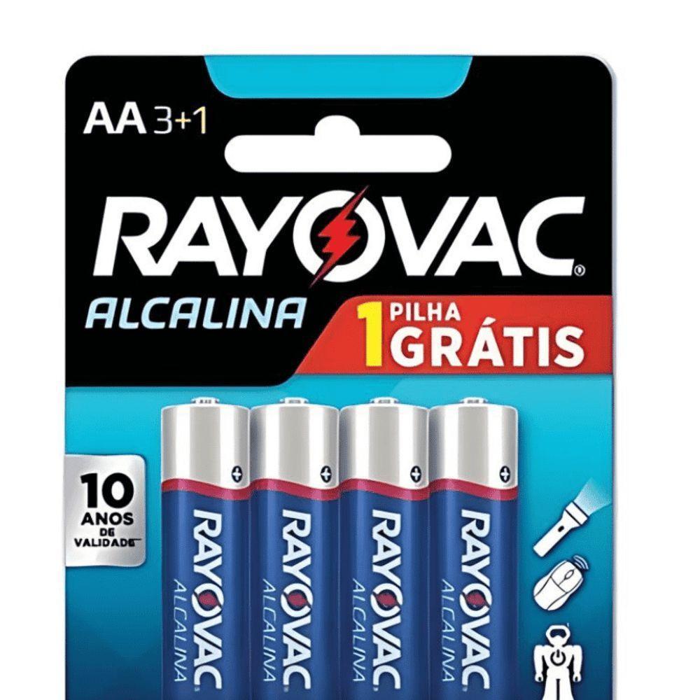 Pilha Alcalina Rayovac Tamanho Aa Com 4 - Leve 4 Pague 3 - 2