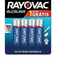 Pilha Alcalina Rayovac Tamanho Aa Com 4 - Leve 4 Pague 3 - 3
